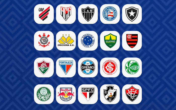 Brasileirão Série A 2024 clubes participantes