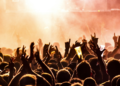 Multidão em festival de música ao vivo - Rock in Rio 2026
