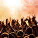 Multidão em festival de música ao vivo - Rock in Rio 2026