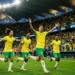top 10 jogadores selecao brasileira copa mundo 2026 - Seleção Brasileira na Copa do Mundo 2026 - jogadores em campo com uniforme amarelo e verde