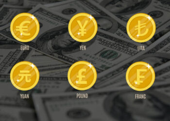 Top 10 moedas mais usadas no mundo