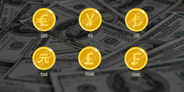 Top 10 moedas mais usadas no mundo