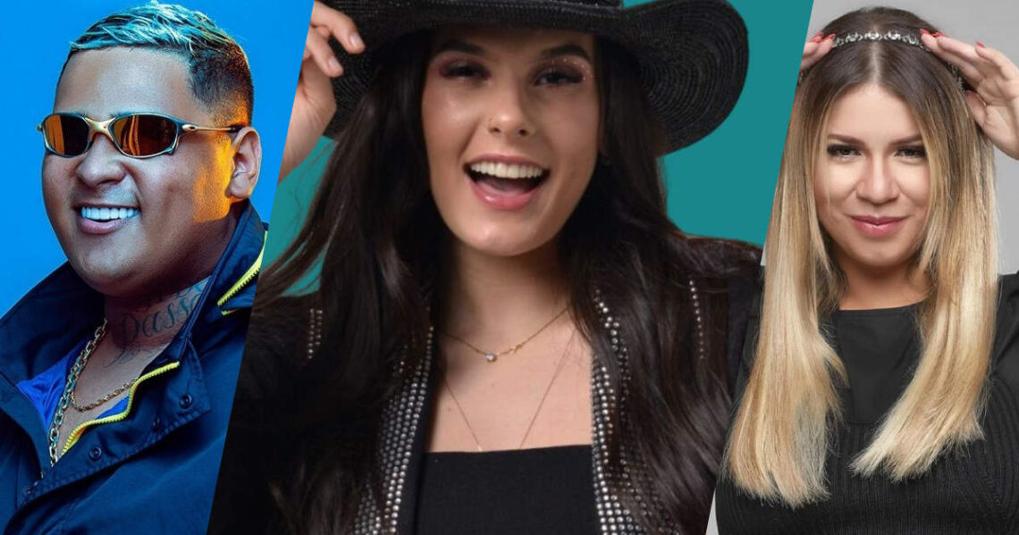 Top 5 artistas mais ouvidos no Spotify no Brasil em 2023